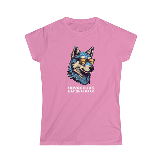 Voyageurs National Park Women's T-Shirt - Cool Wolf