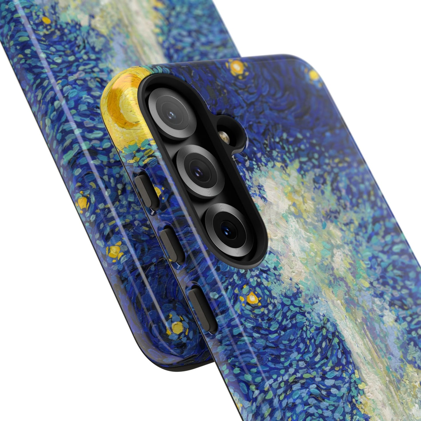 Yellowstone National Park Phone Case - Old Faithful Starry Night