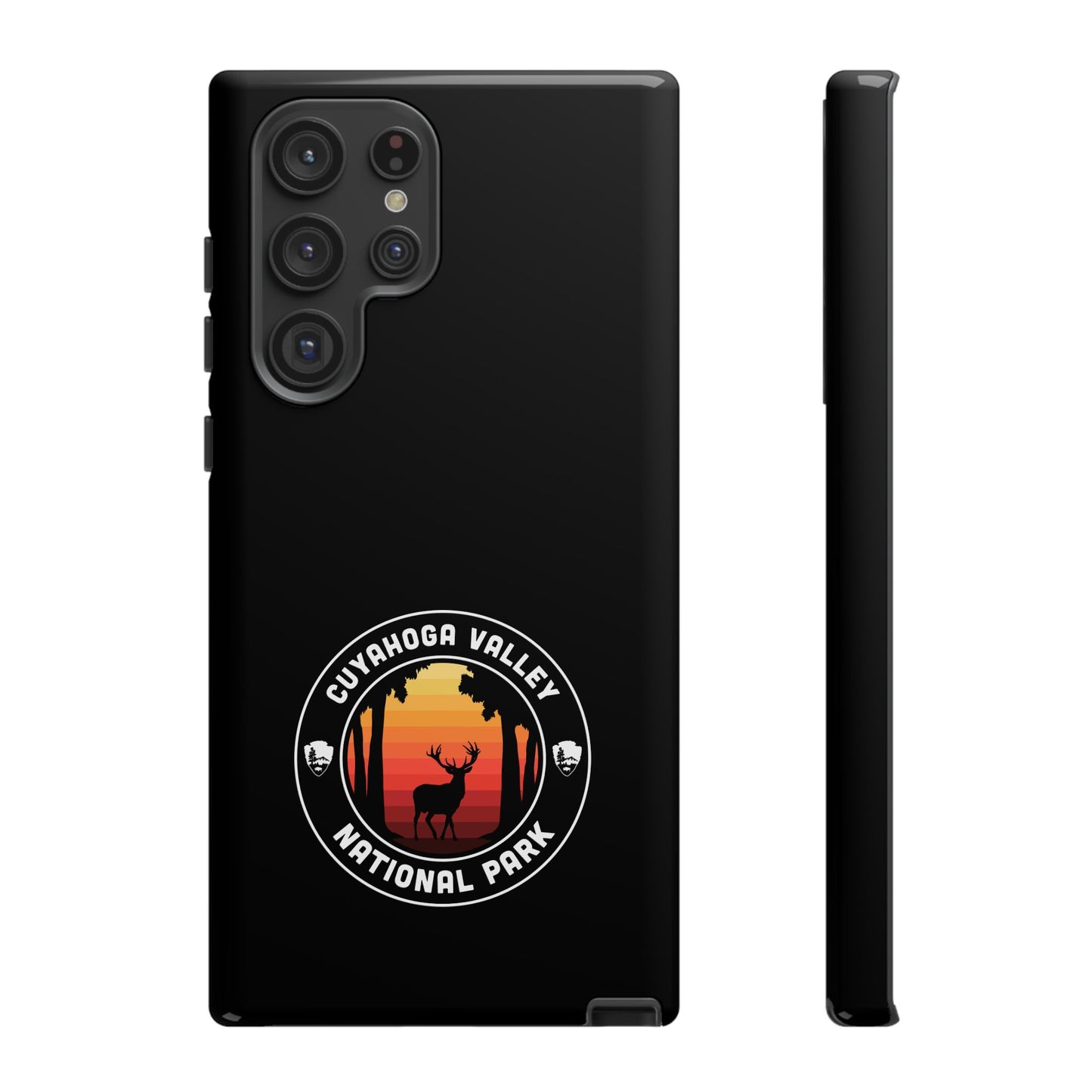 Cuyahoga Valley National Park Phone Case - Round Emblem Design