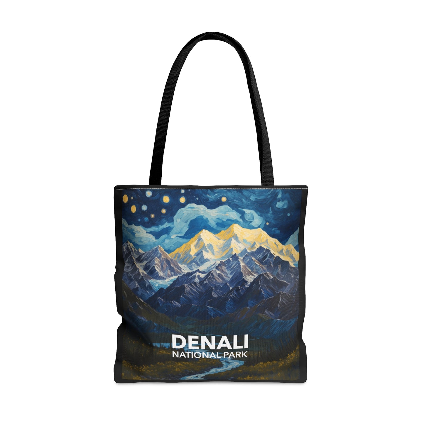 Denali National Park Tote Bag - The Starry Night