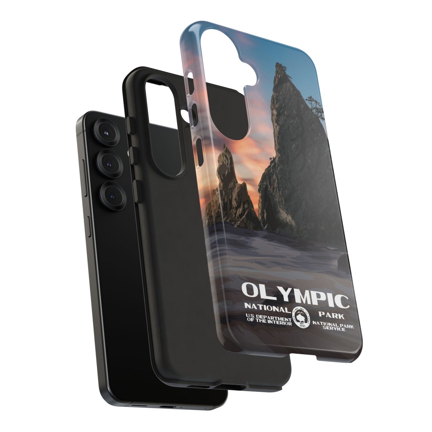 Olympic National Park Phone Case - WPA Style