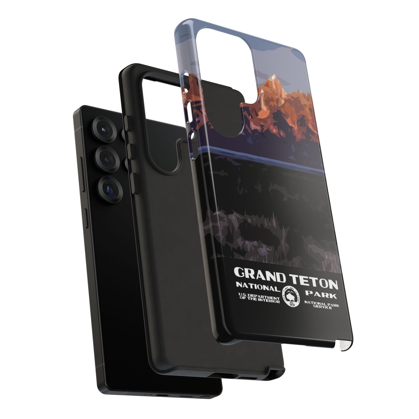 Grand Teton National Park Phone Case - WPA Style
