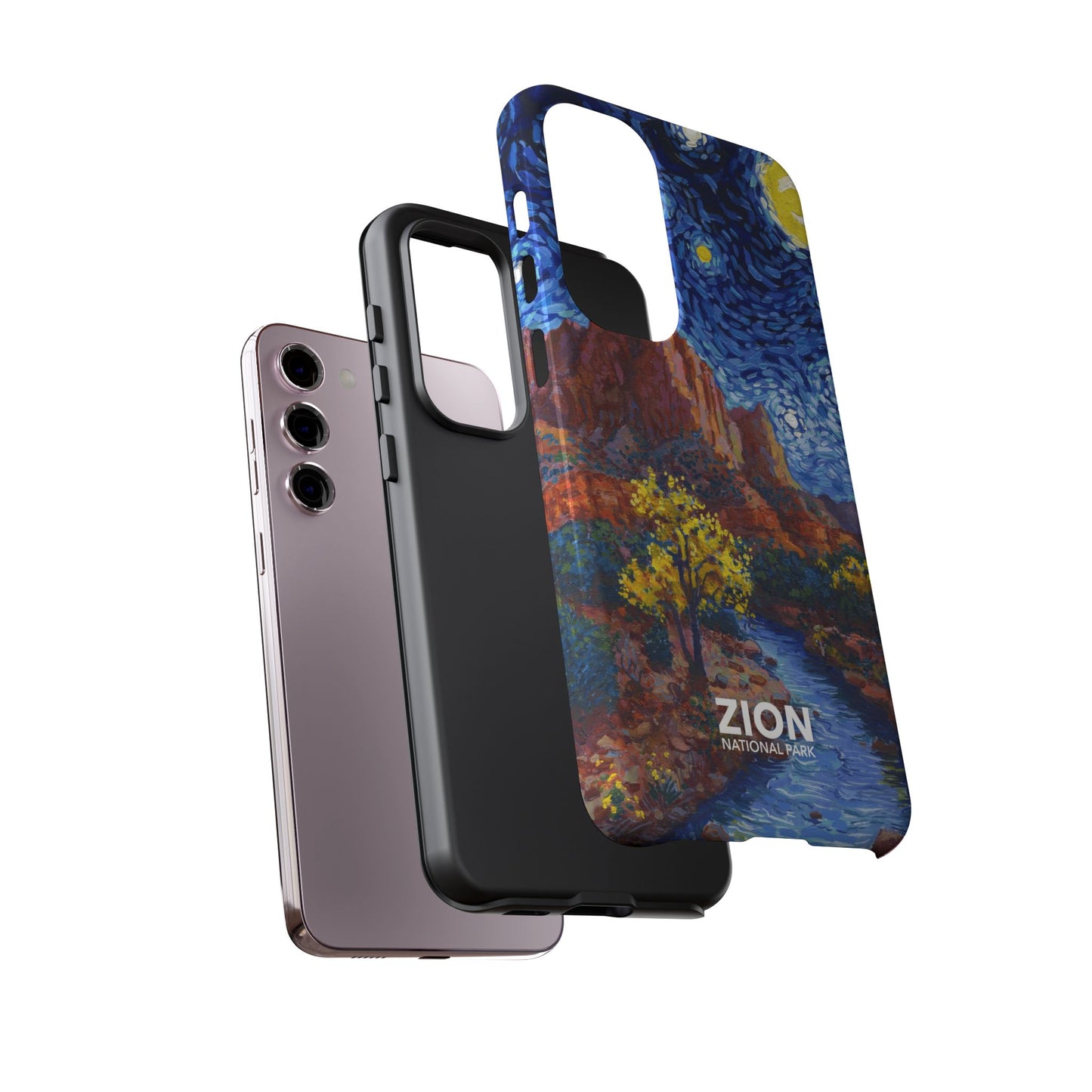 Zion National Park Phone Case - Starry Night