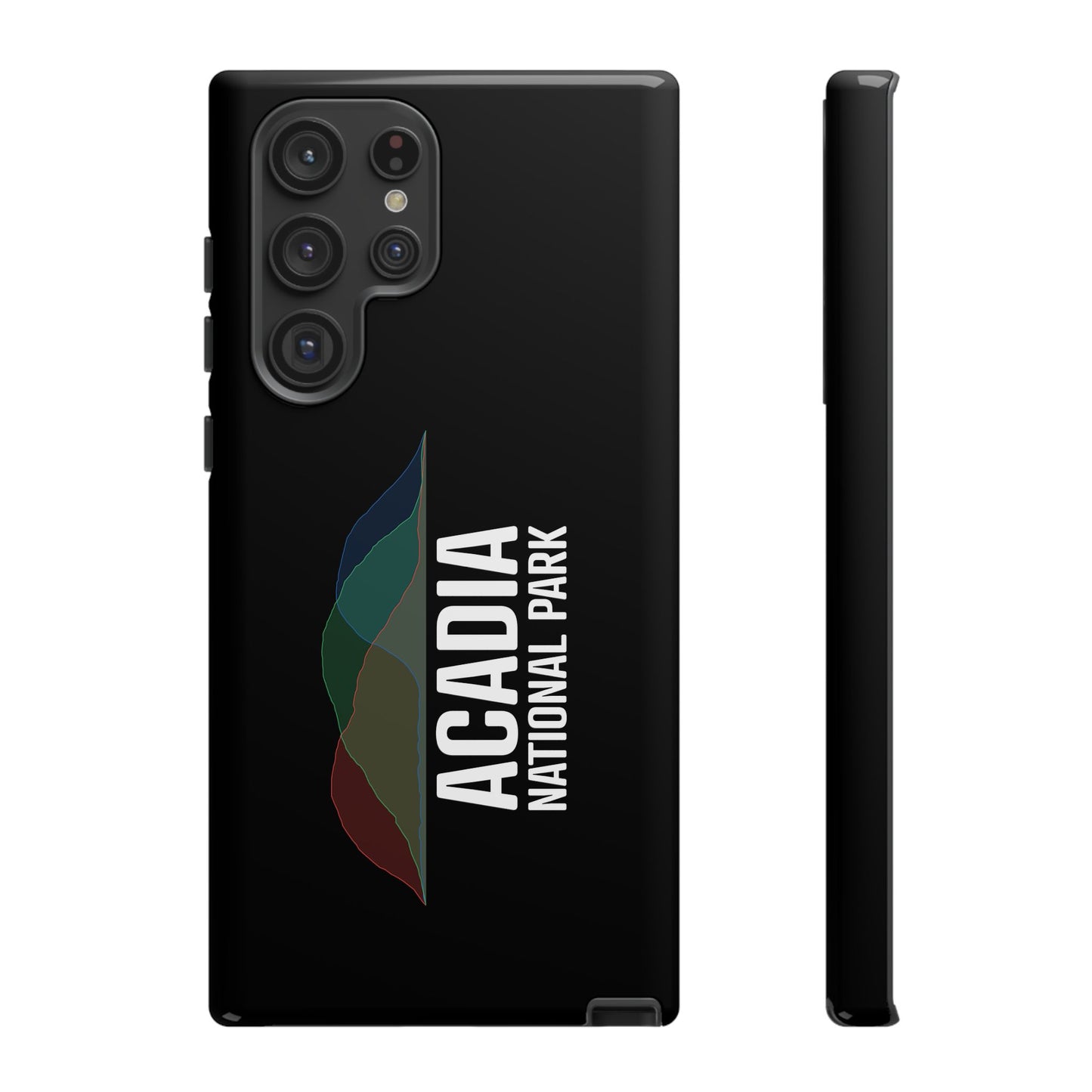 Acadia National Park Phone Case - Histogram Design