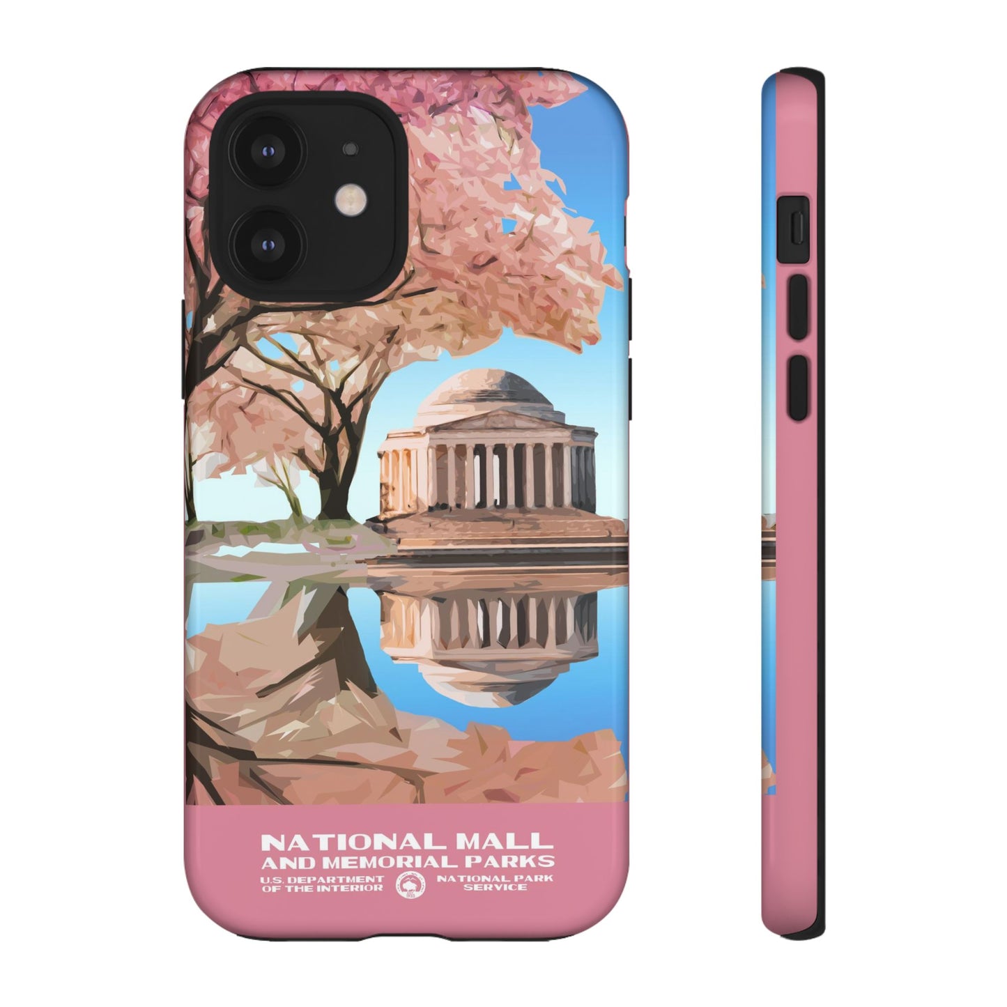 National Mall Washington DC WPA Phone Case