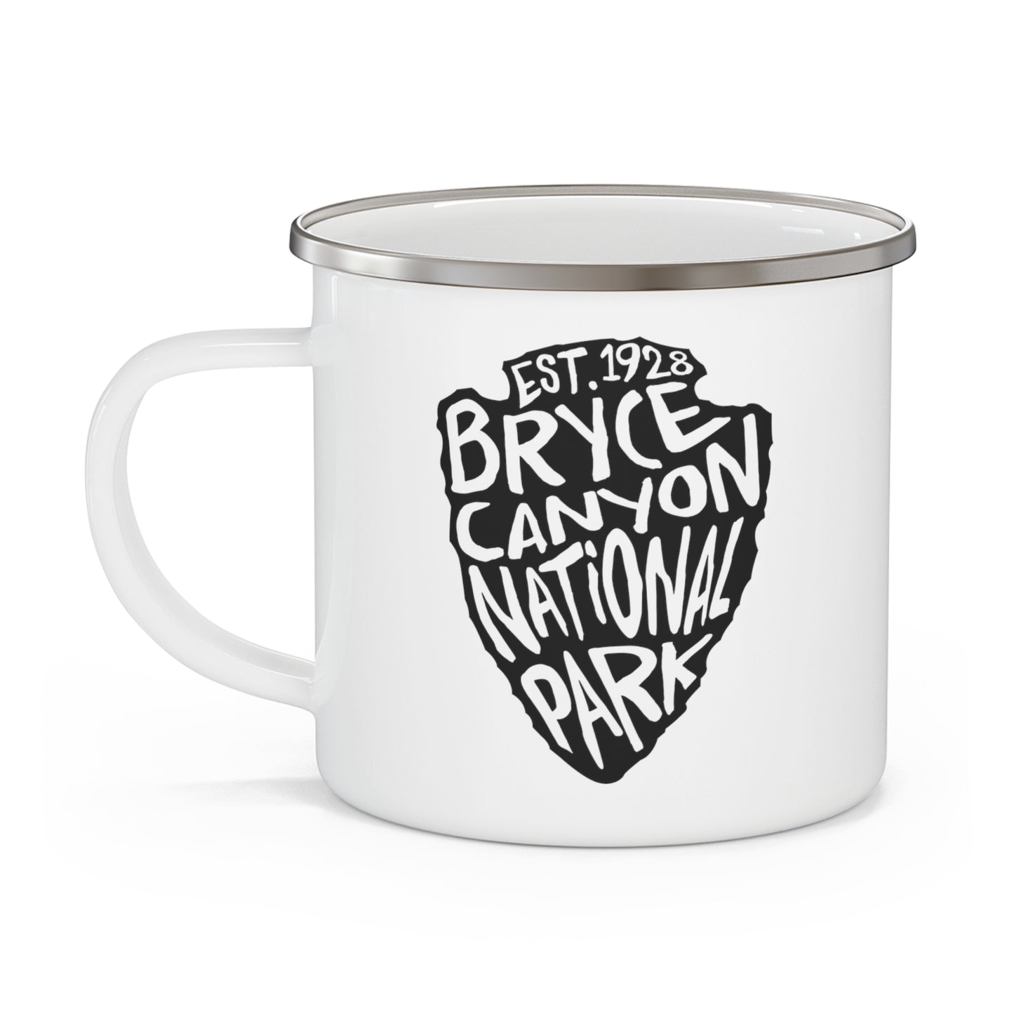 Bryce Canyon National Park Enamel Camping Mug - Arrowhead
