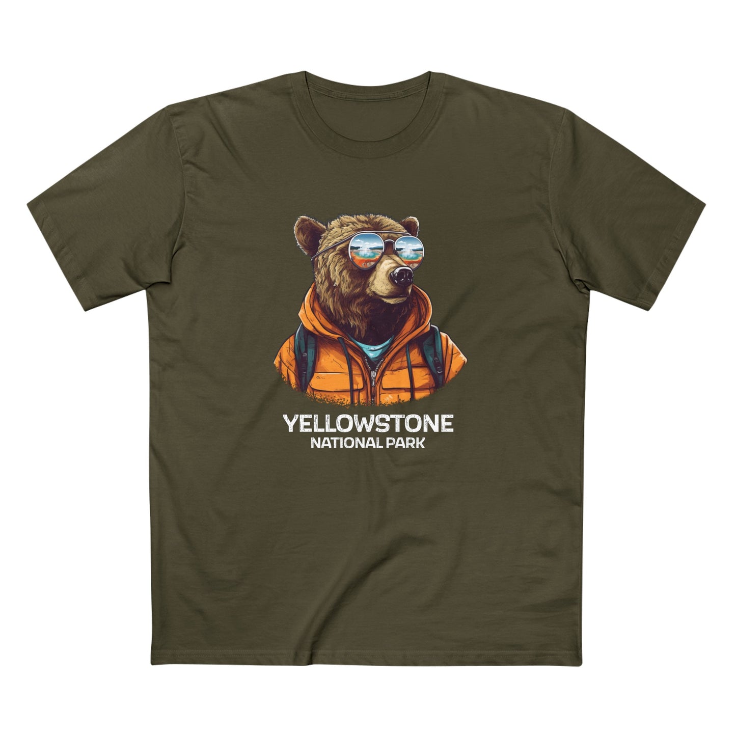 Yellowstone National Park T-Shirt - Grizzly Bear