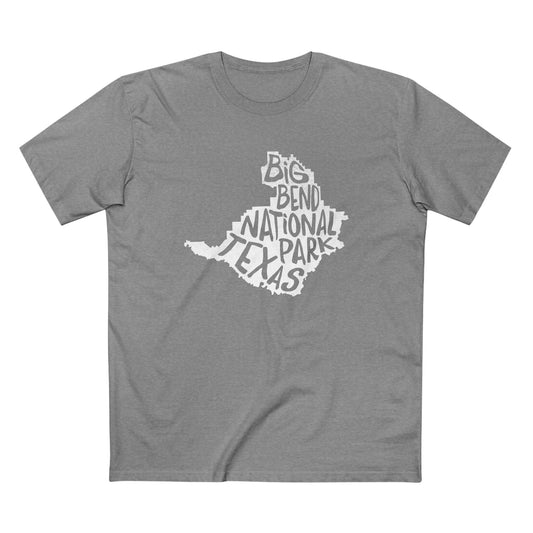 Big Bend National Park T-Shirt - Map