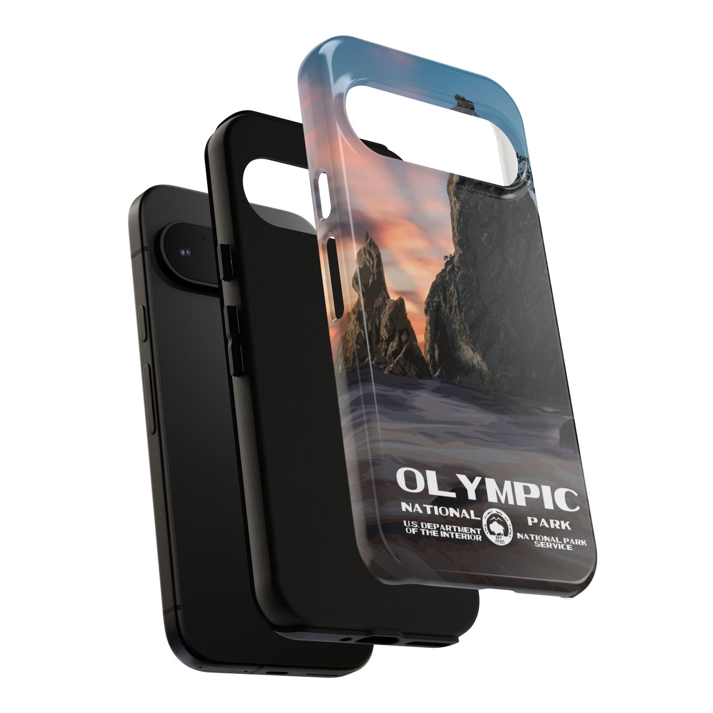 Olympic National Park Phone Case - WPA Style