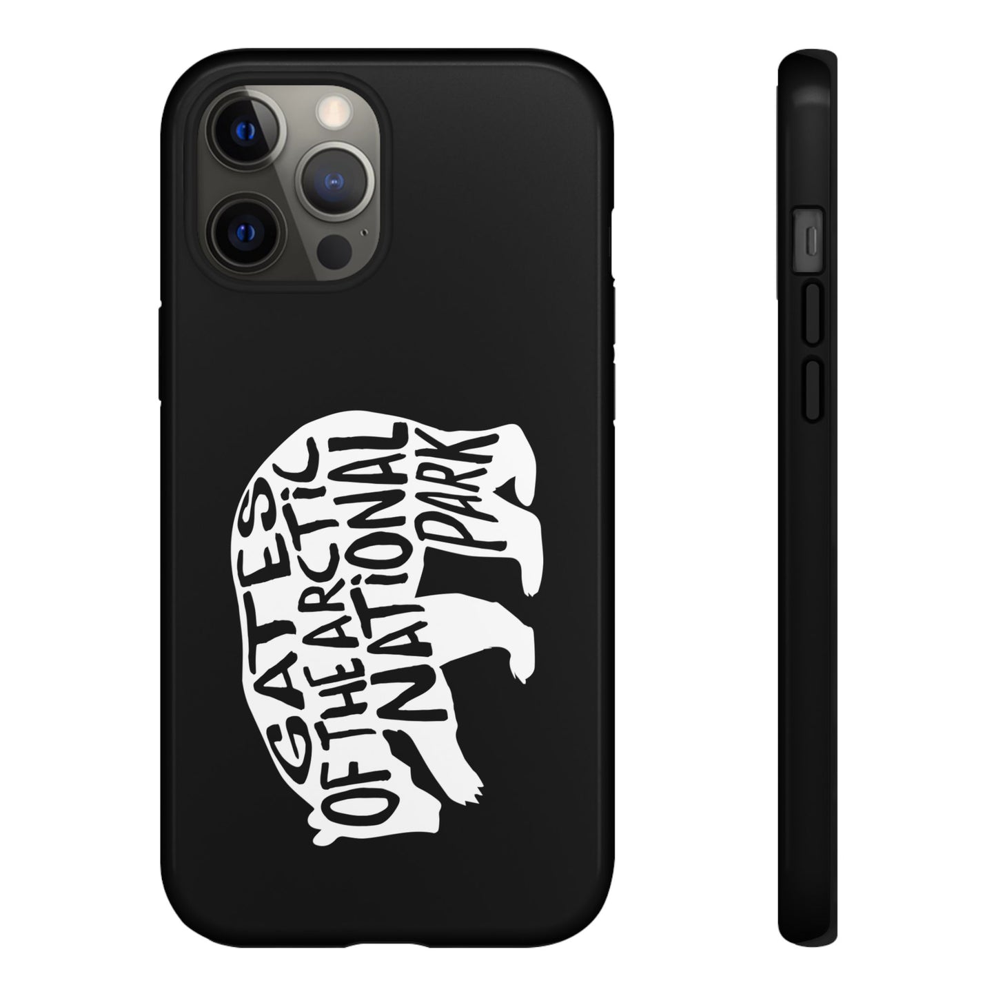 Gates of the Arctic National Park Phone Case - Grizzly Bear Design