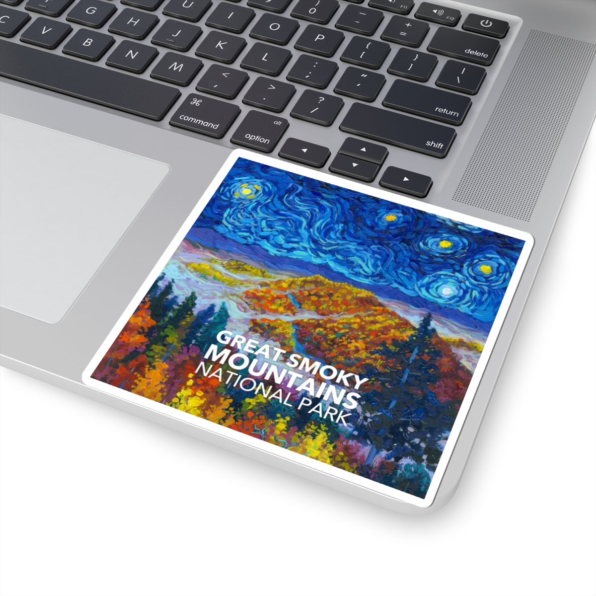 Great Smoky Mountains National Park Sticker - The Starry Night