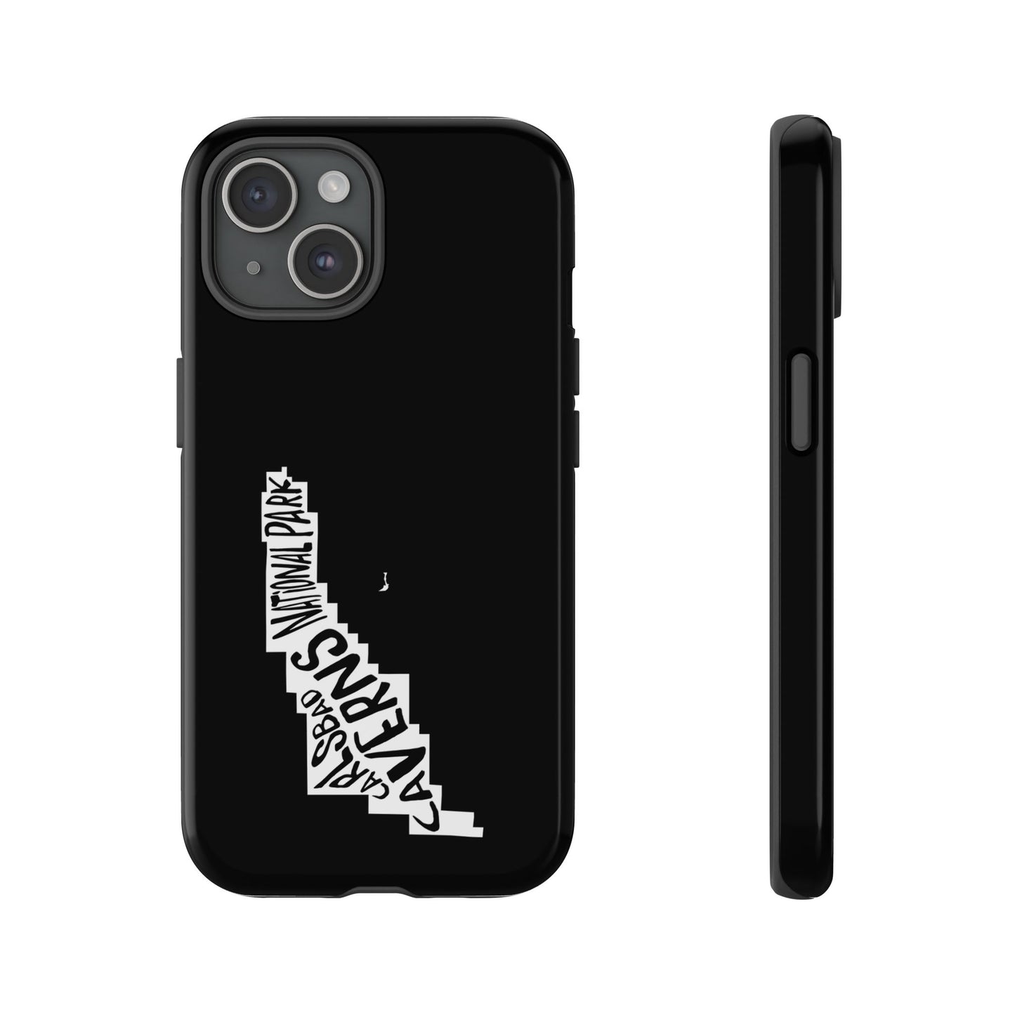 Carlsbad Caverns National Park Phone Case - Map Design