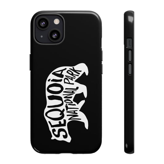 Sequoia National Park Phone Case - Black Bear Design