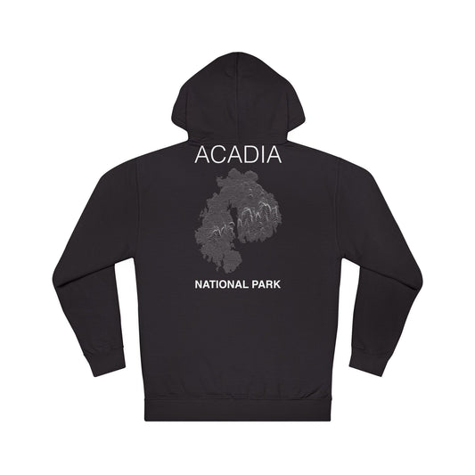 Acadia National Park Hoodie - Lines