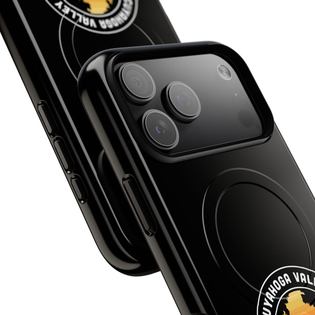 Cuyahoga Valley National Park iPhone Case with MagSafe - Round Emblem Design