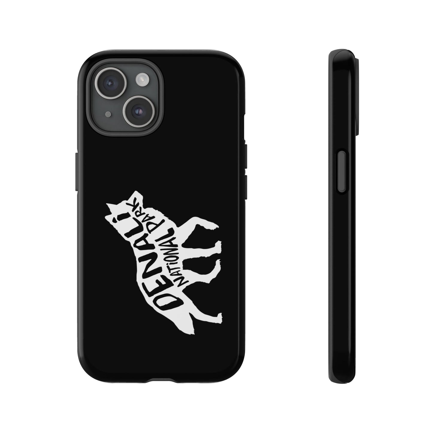 Denali National Park Phone Case - Wolf Design