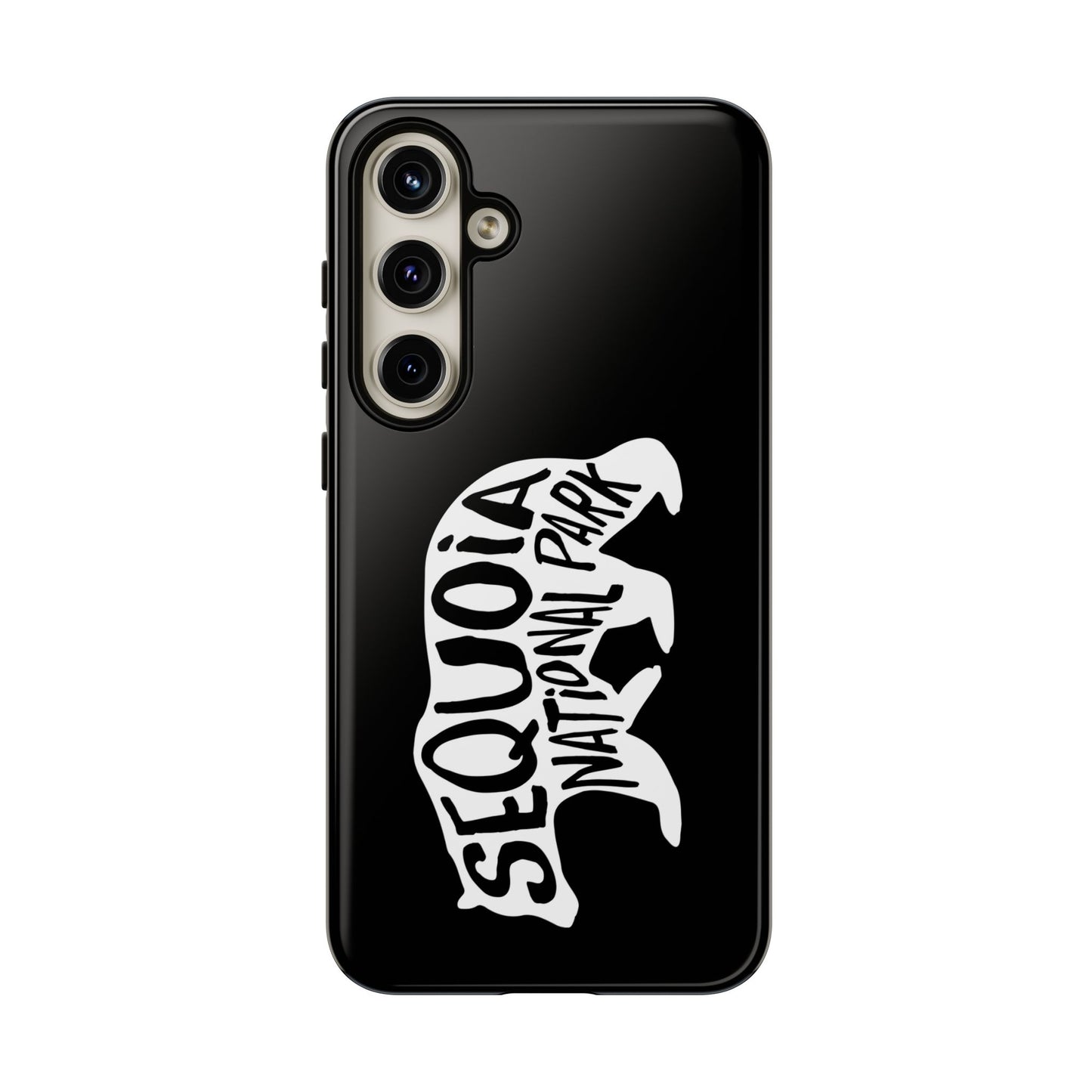 Sequoia National Park Phone Case - Black Bear Design
