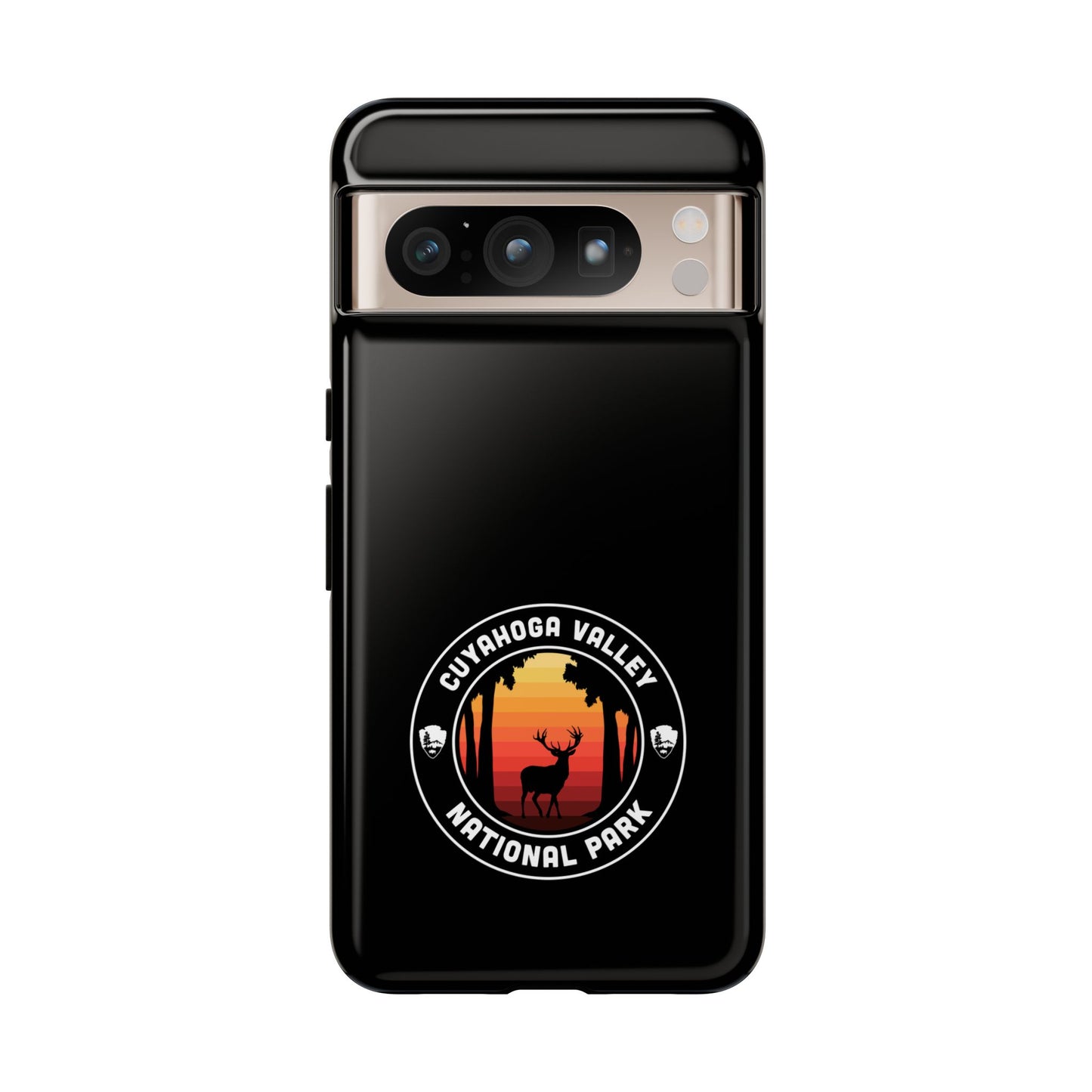Cuyahoga Valley National Park Phone Case - Round Emblem Design