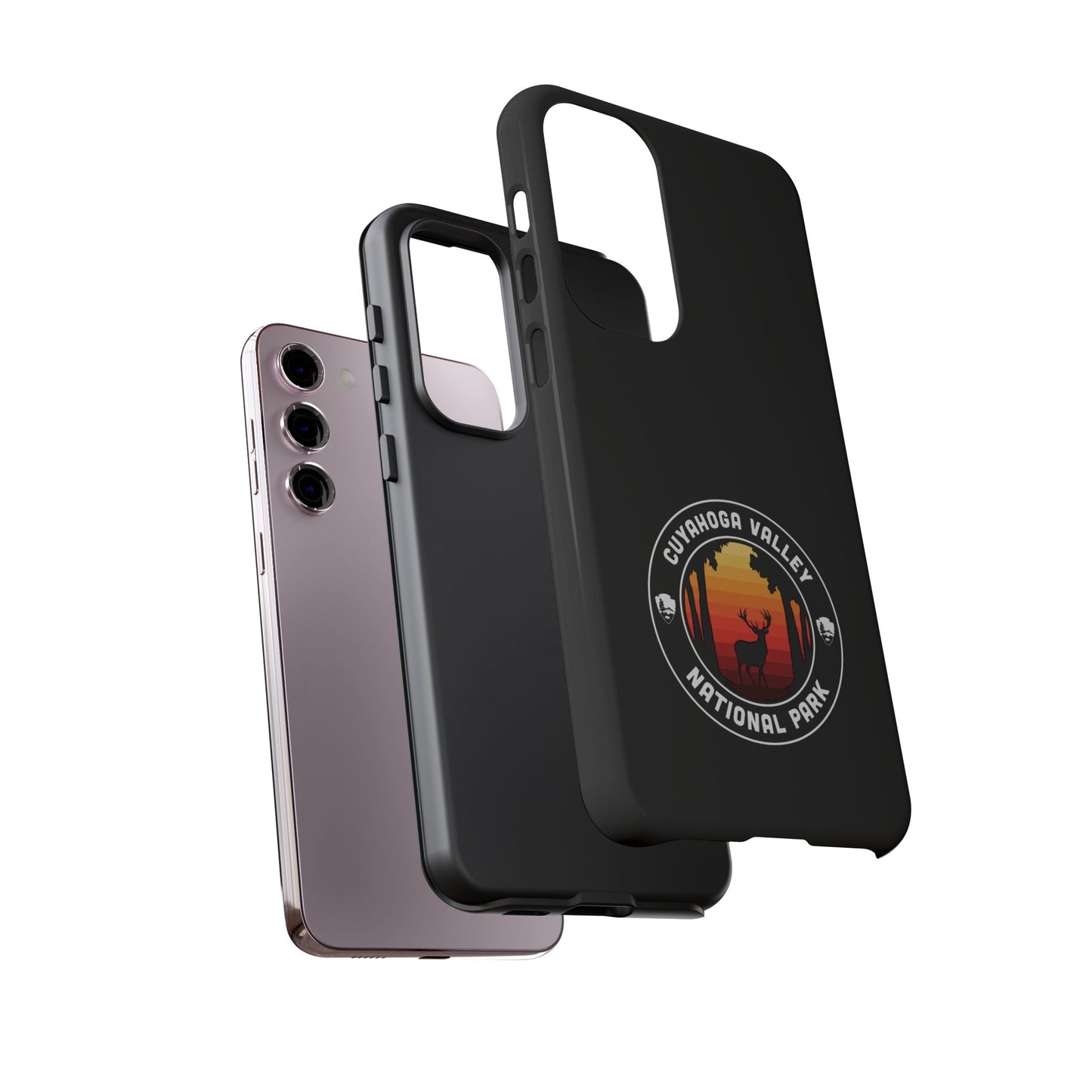 Cuyahoga Valley National Park Phone Case - Round Emblem Design