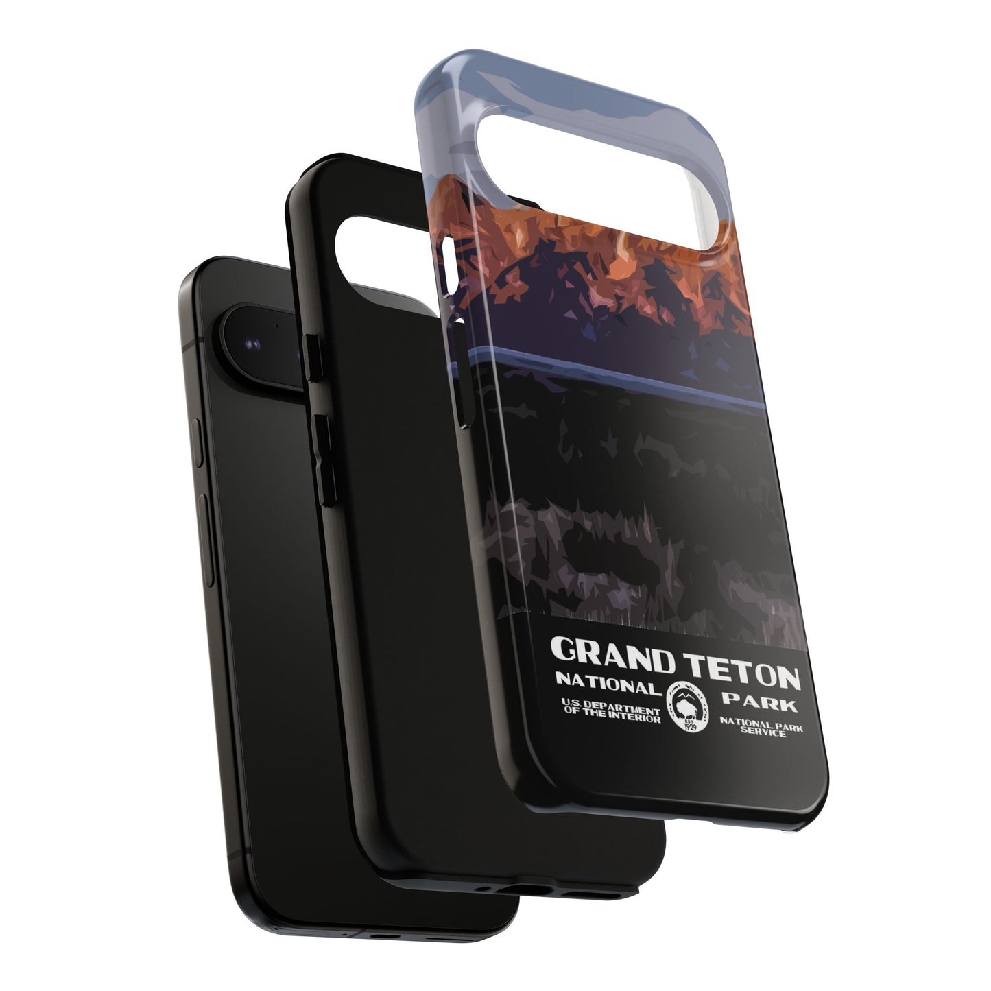 Grand Teton National Park Phone Case - WPA Style