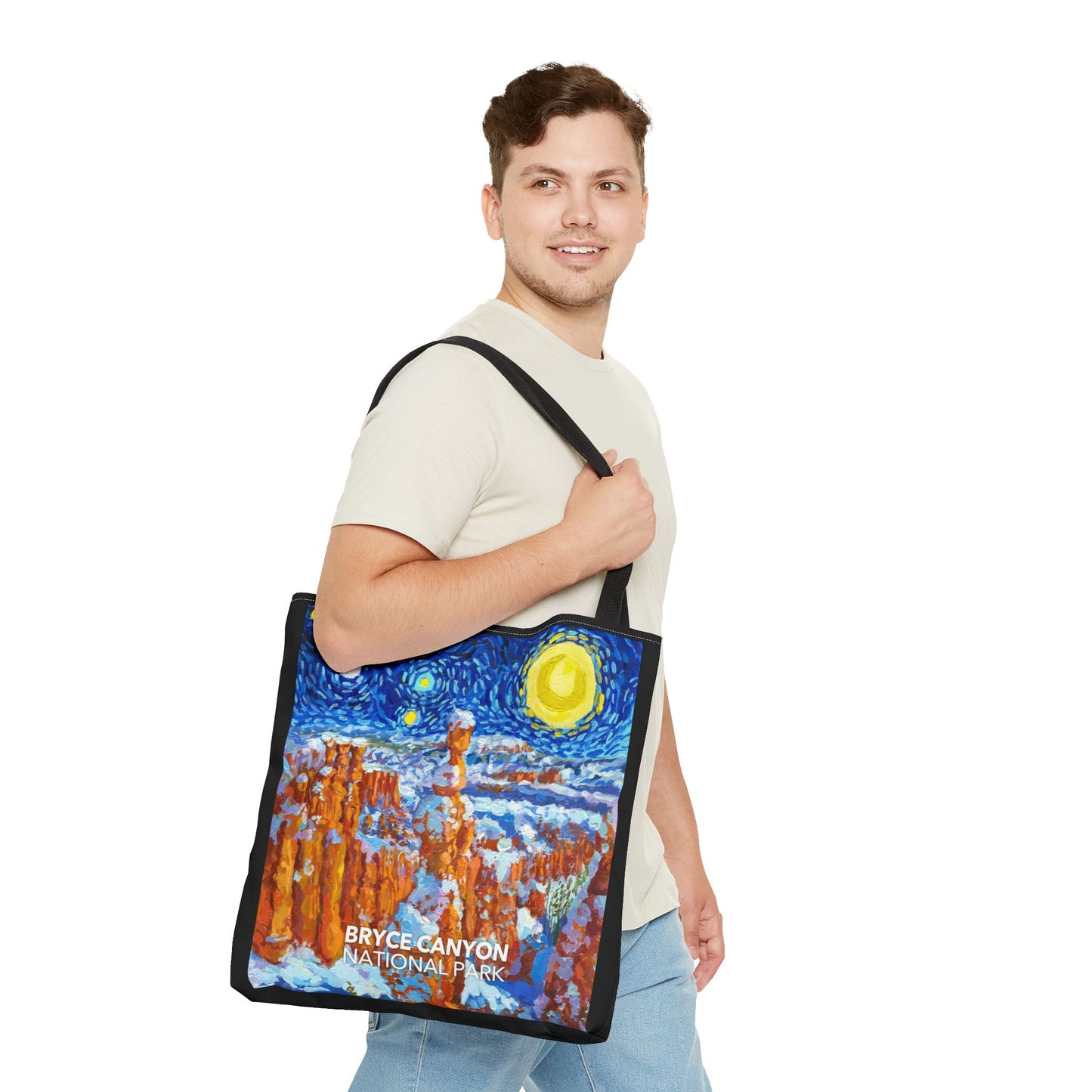 Bryce Canyon National Park Tote Bag - The Starry Night Large