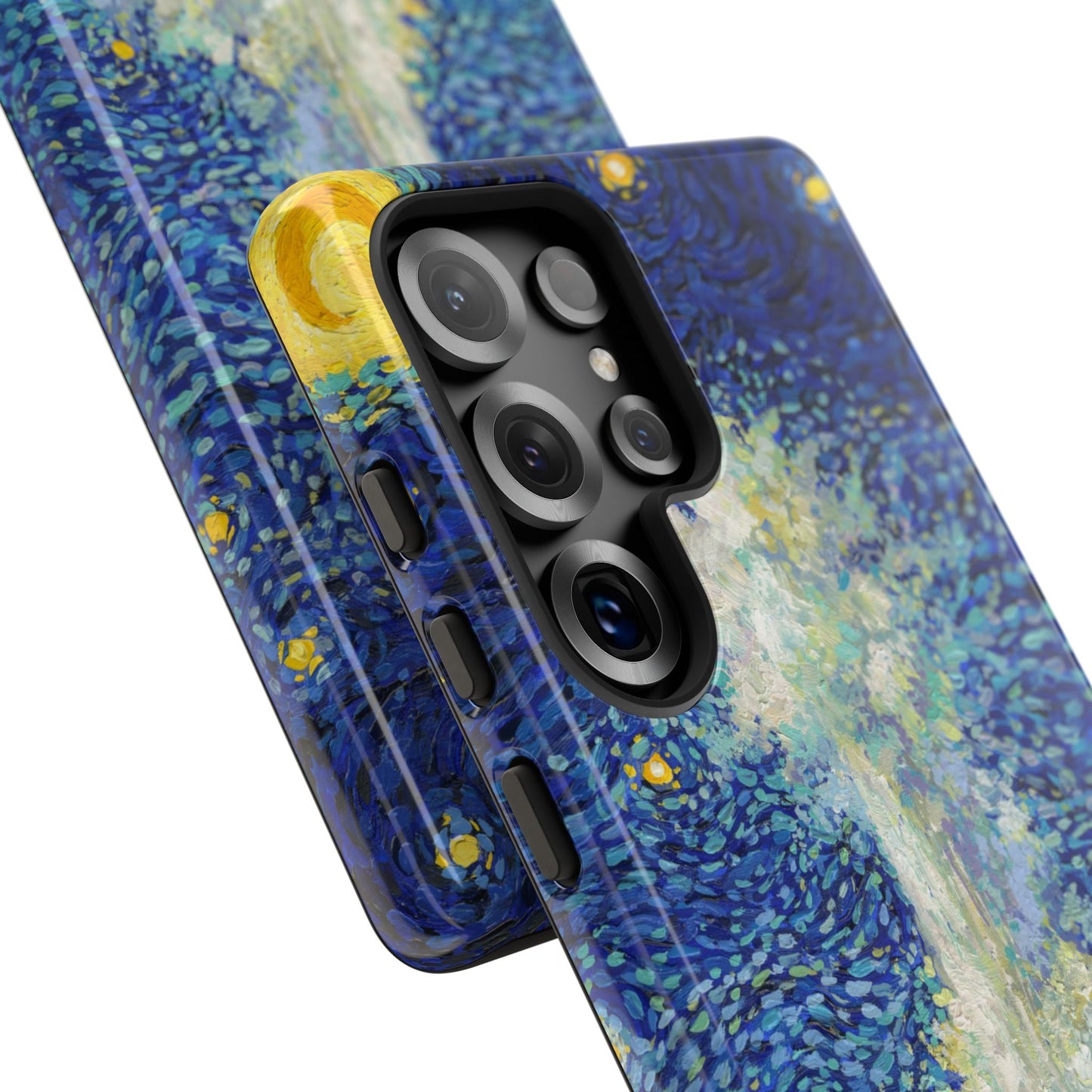 Yellowstone National Park Phone Case - Old Faithful Starry Night