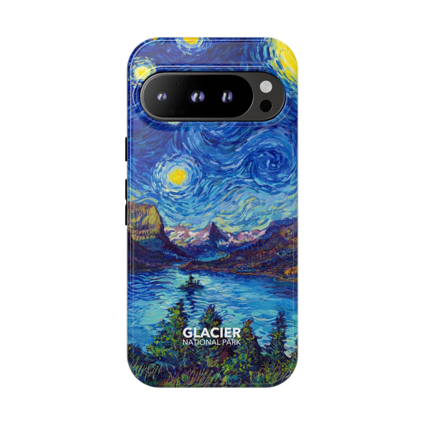Glacier National Park Phone Case - Starry Night