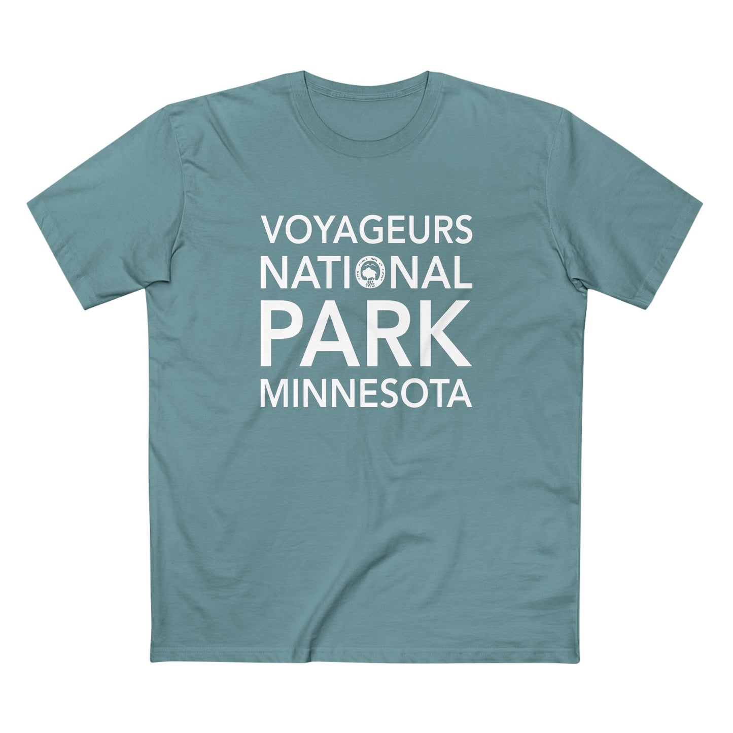 Voyageurs National Park T-Shirt Block Text