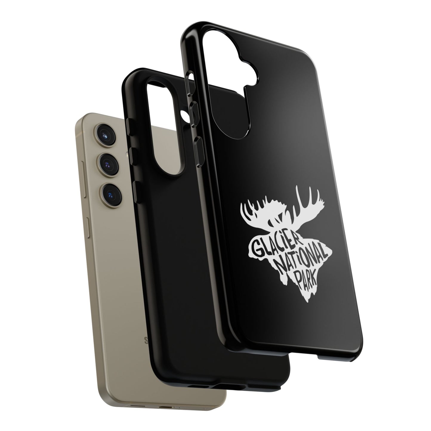 Glacier National Park Phone Case - Moose Design