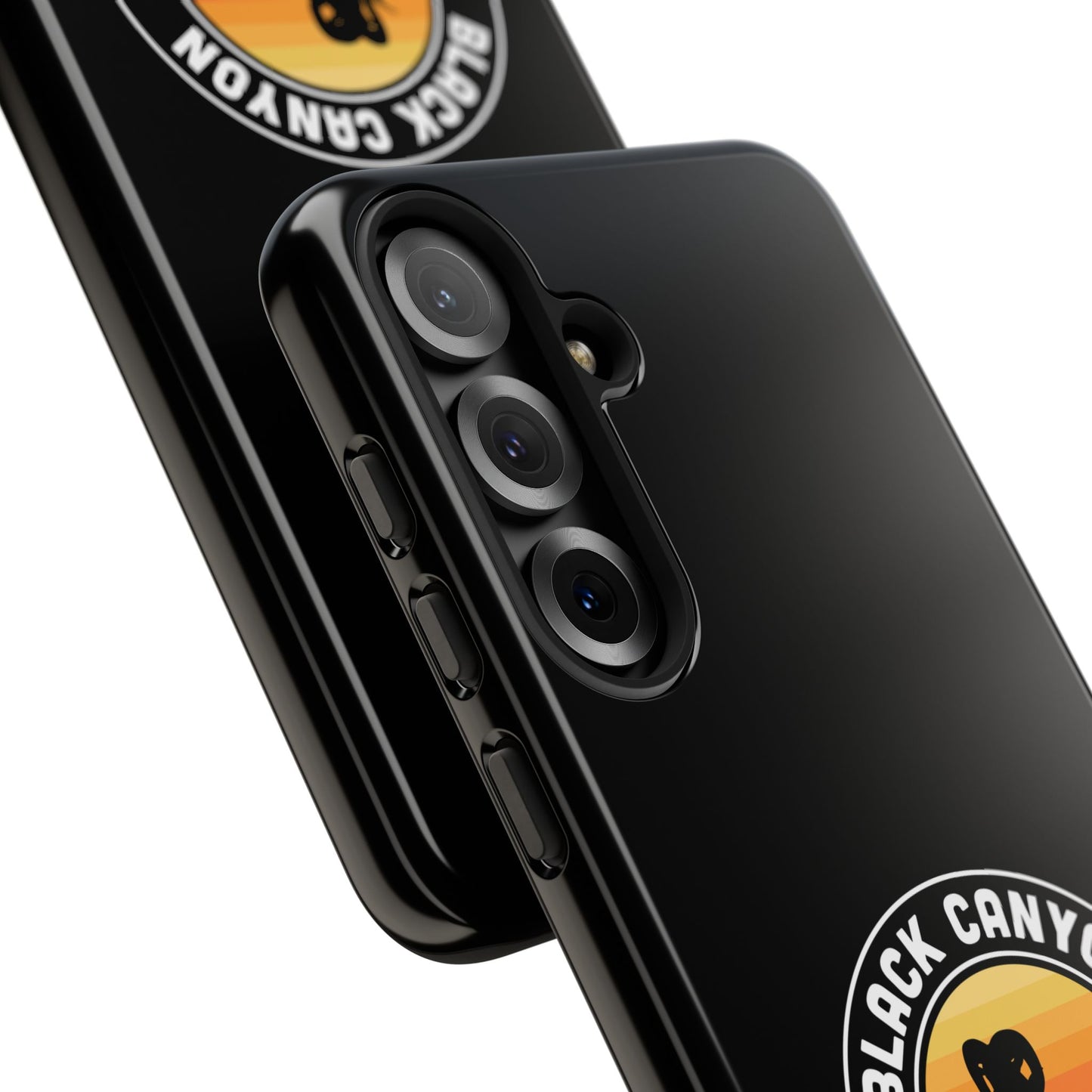 Black Canyon of the Gunnison National Park Phone Case - Round Emblem Design