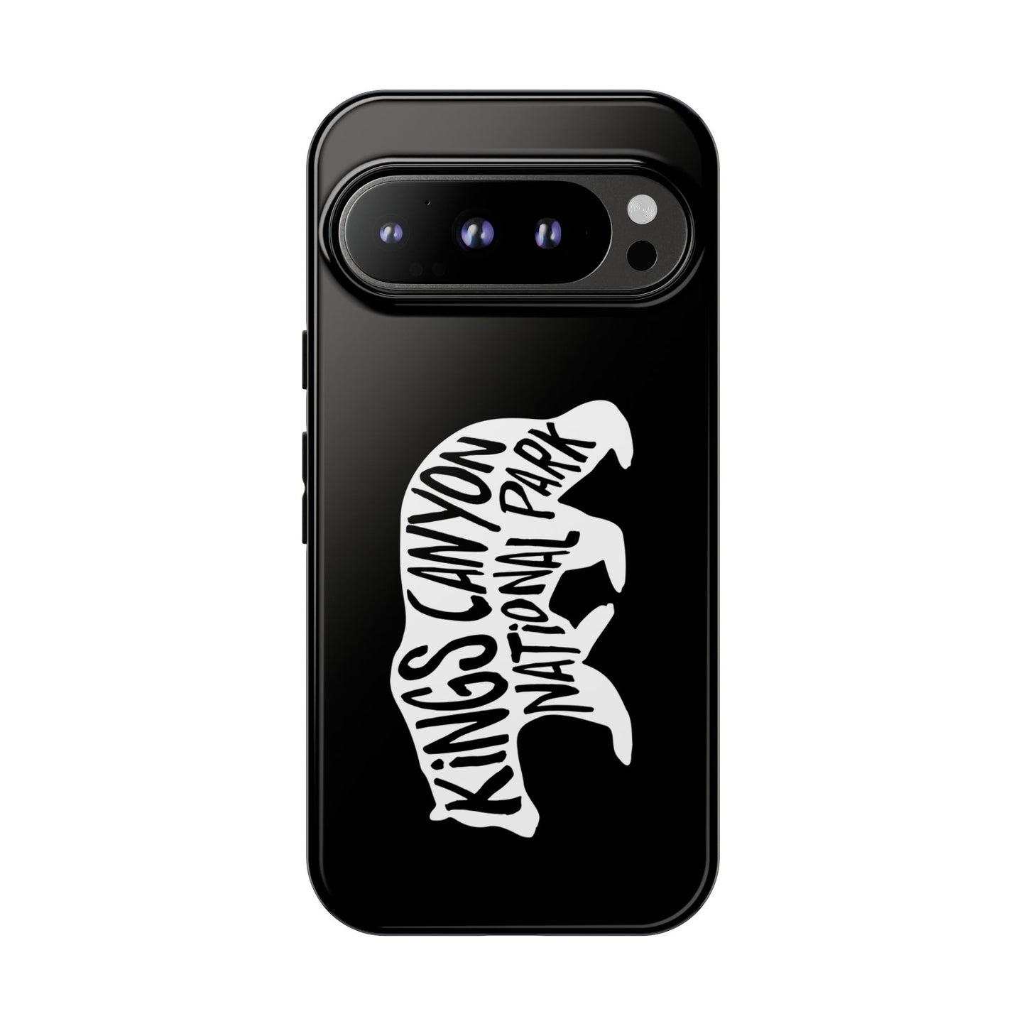 Kings Canyon National Park Phone Case - Black Bear Design