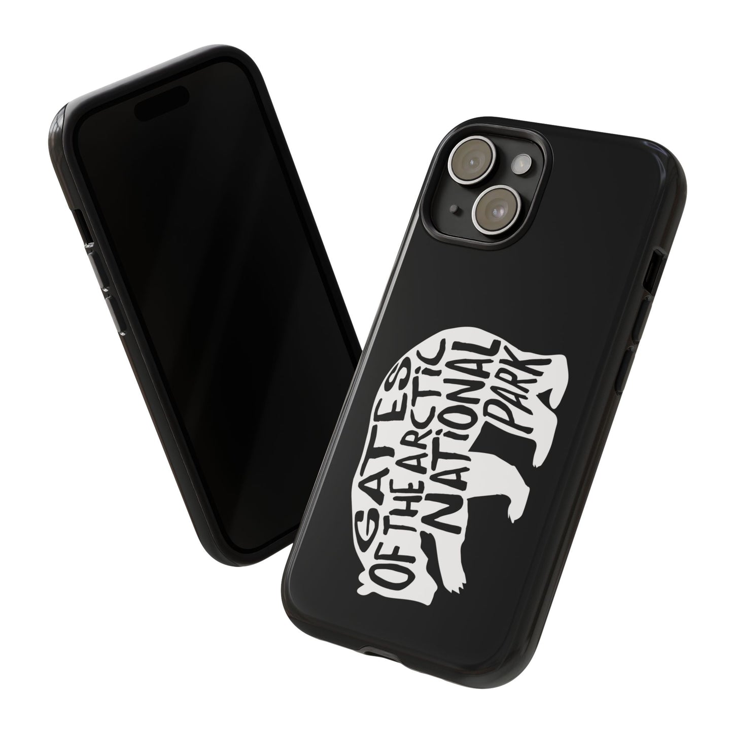 Gates of the Arctic National Park Phone Case - Grizzly Bear Design