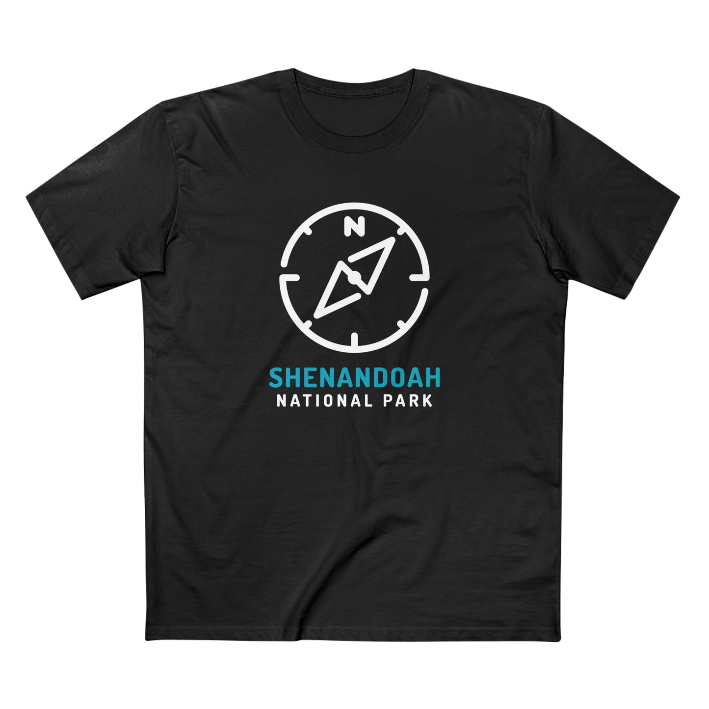 Shenandoah National Park T-Shirt Compass Design