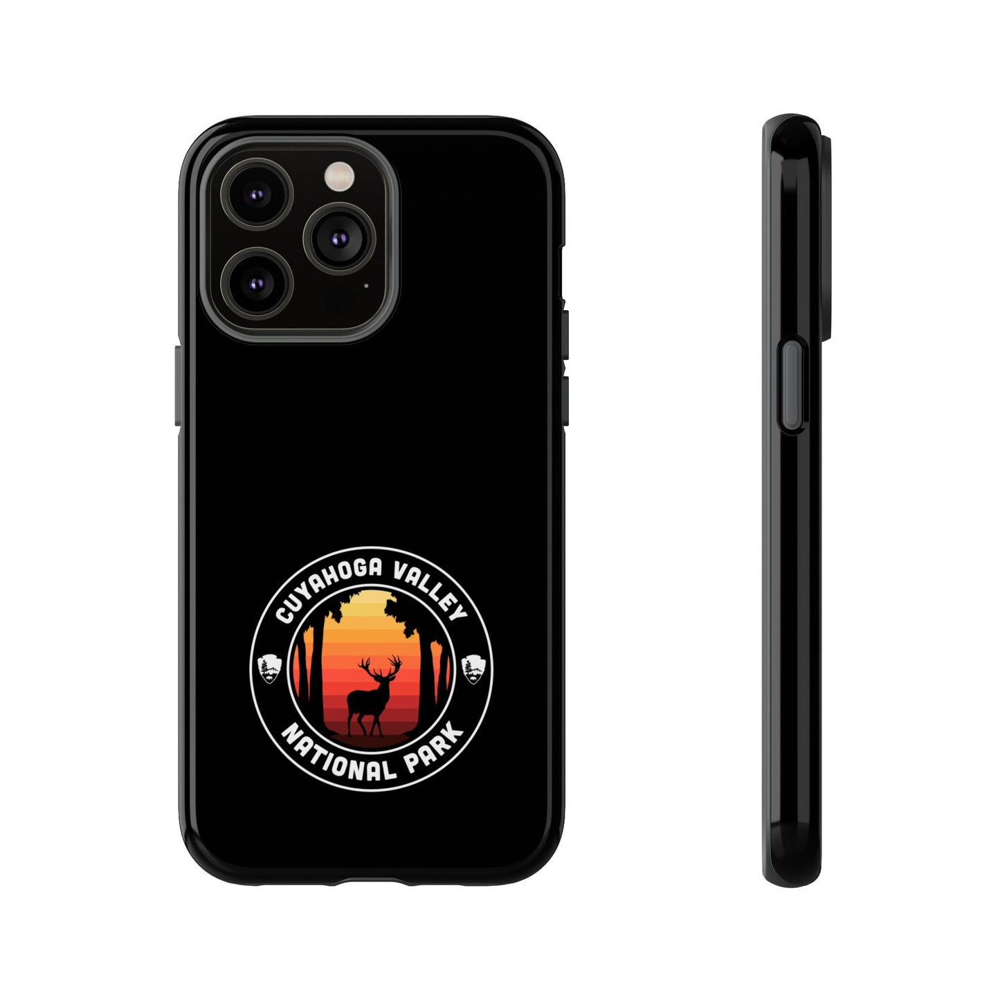 Cuyahoga Valley National Park Phone Case - Round Emblem Design