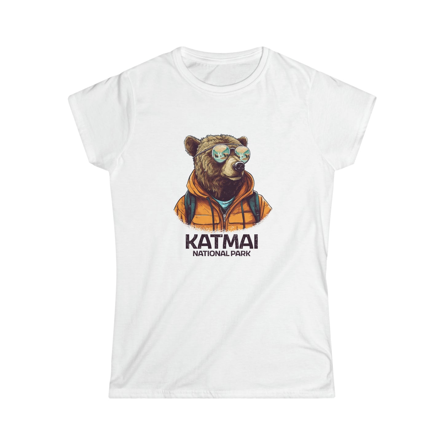 Katmai National Park Women's T-Shirt - Cool Grizzly Bear