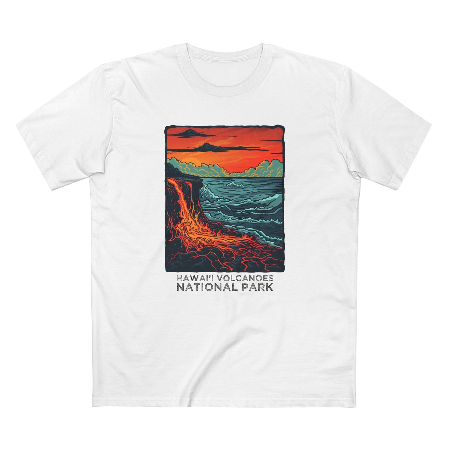 Hawai'i Volcanoes National Park T-Shirt - Sea Lava