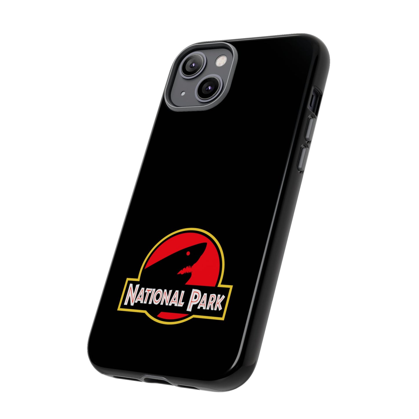 Shark National Park Phone Case - Parody Logo