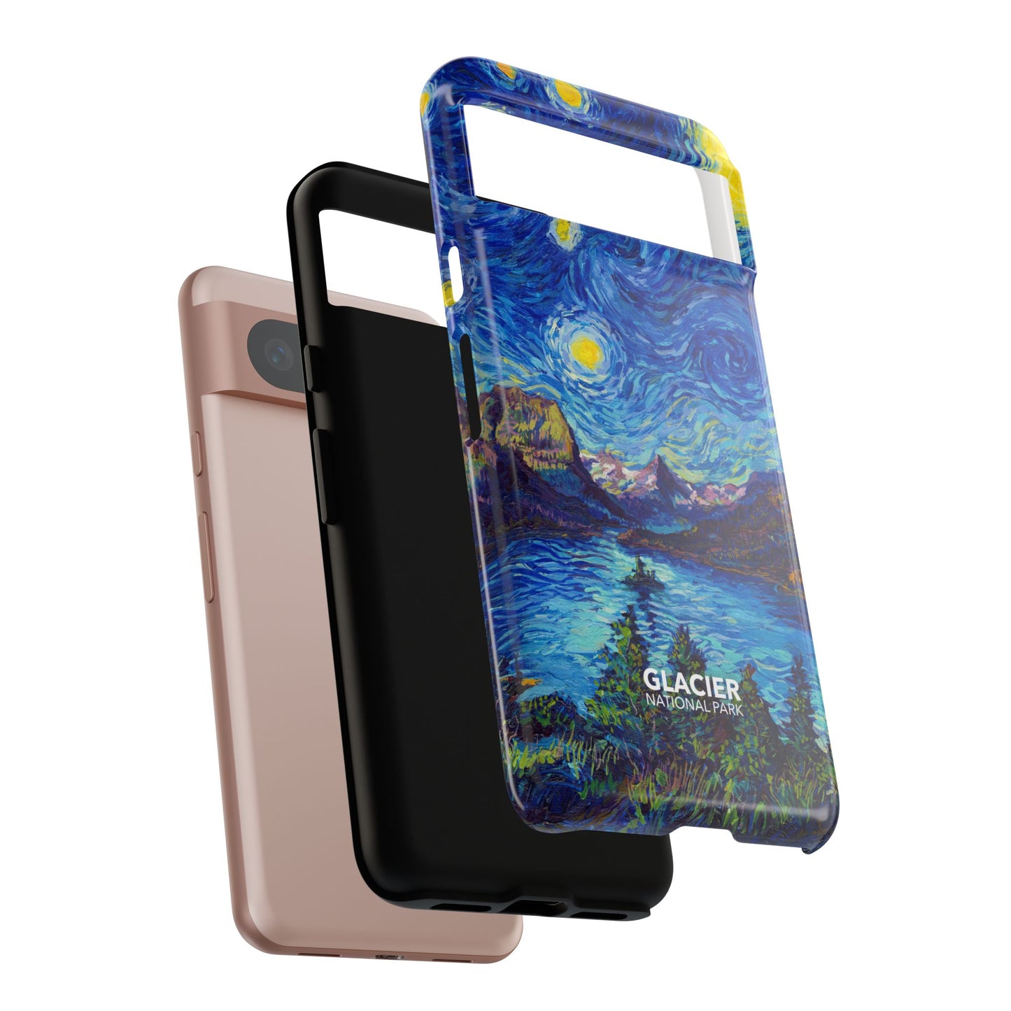 Glacier National Park Phone Case - Starry Night