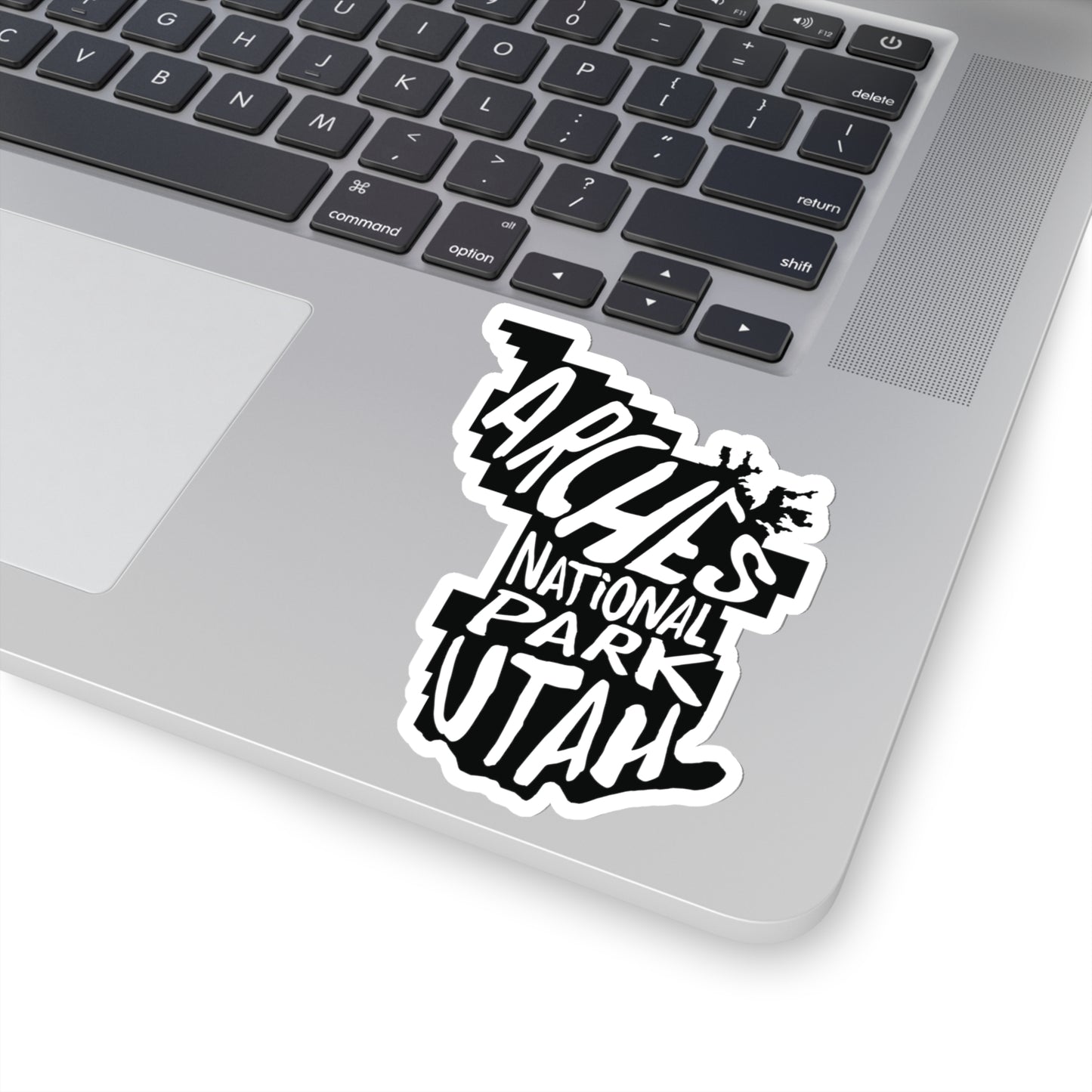 Arches National Park Sticker - Map