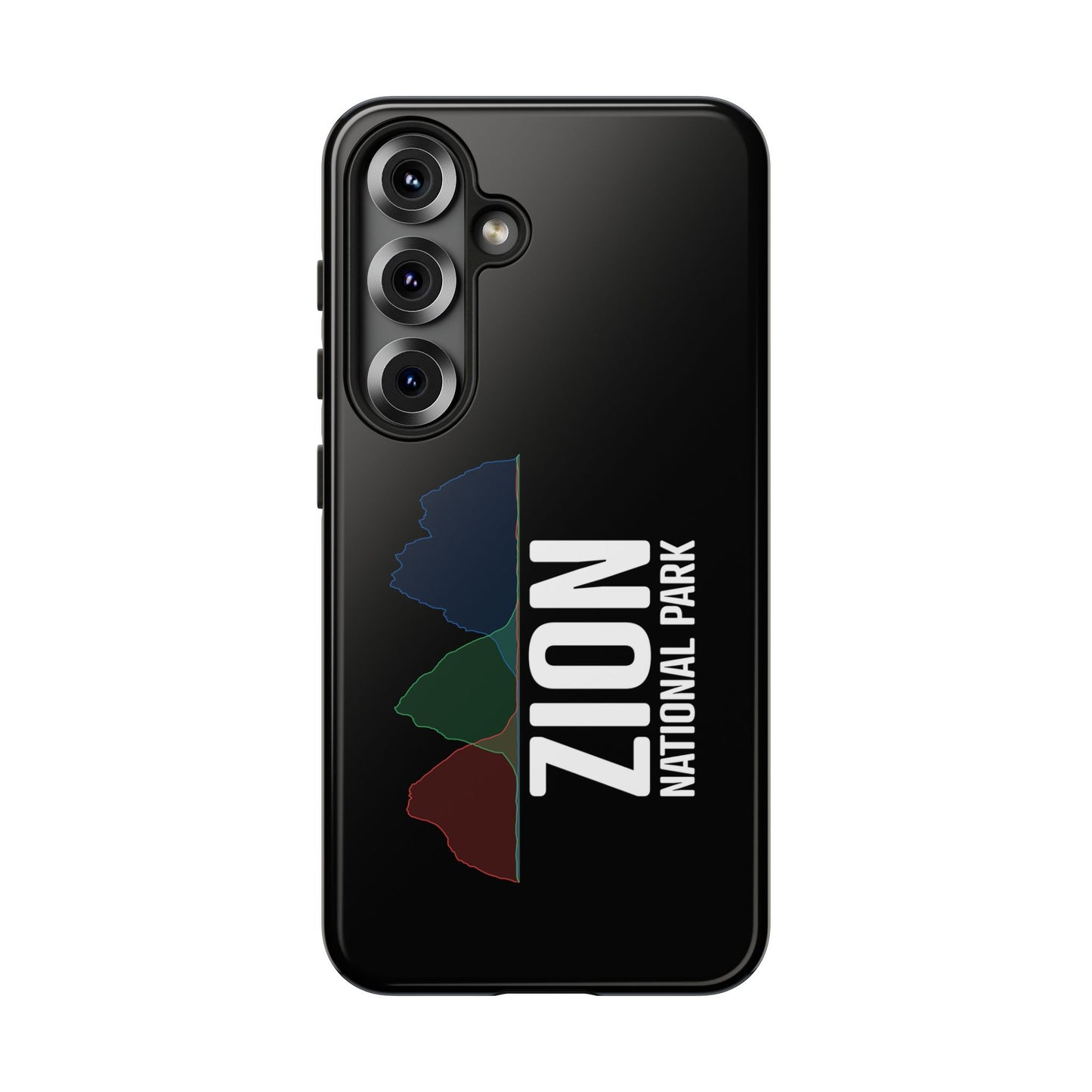 Zion National Park Phone Case - Histogram Design