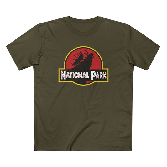 Moose National Park T-Shirt - Parody Logo