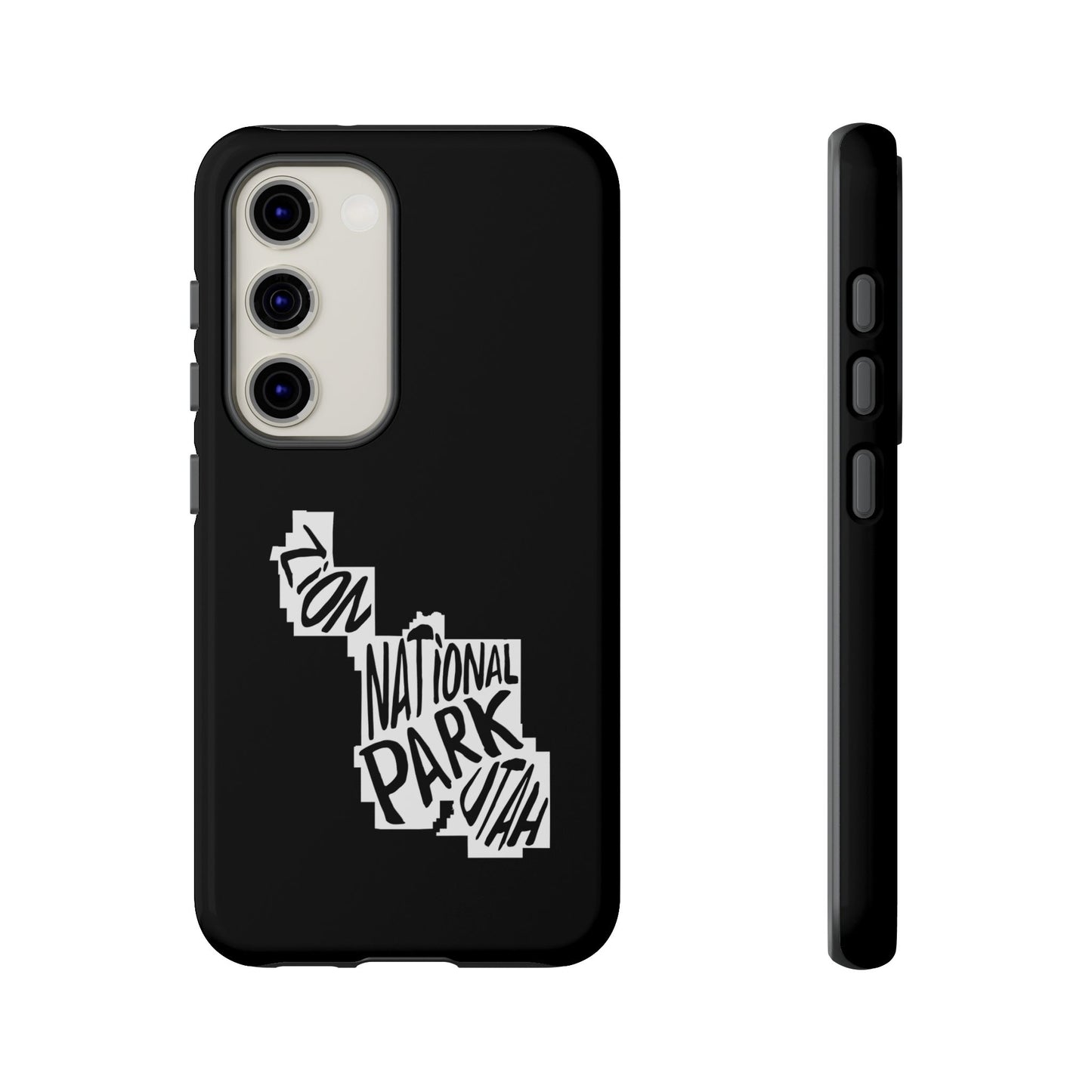 Zion National Park Phone Case - Map Design