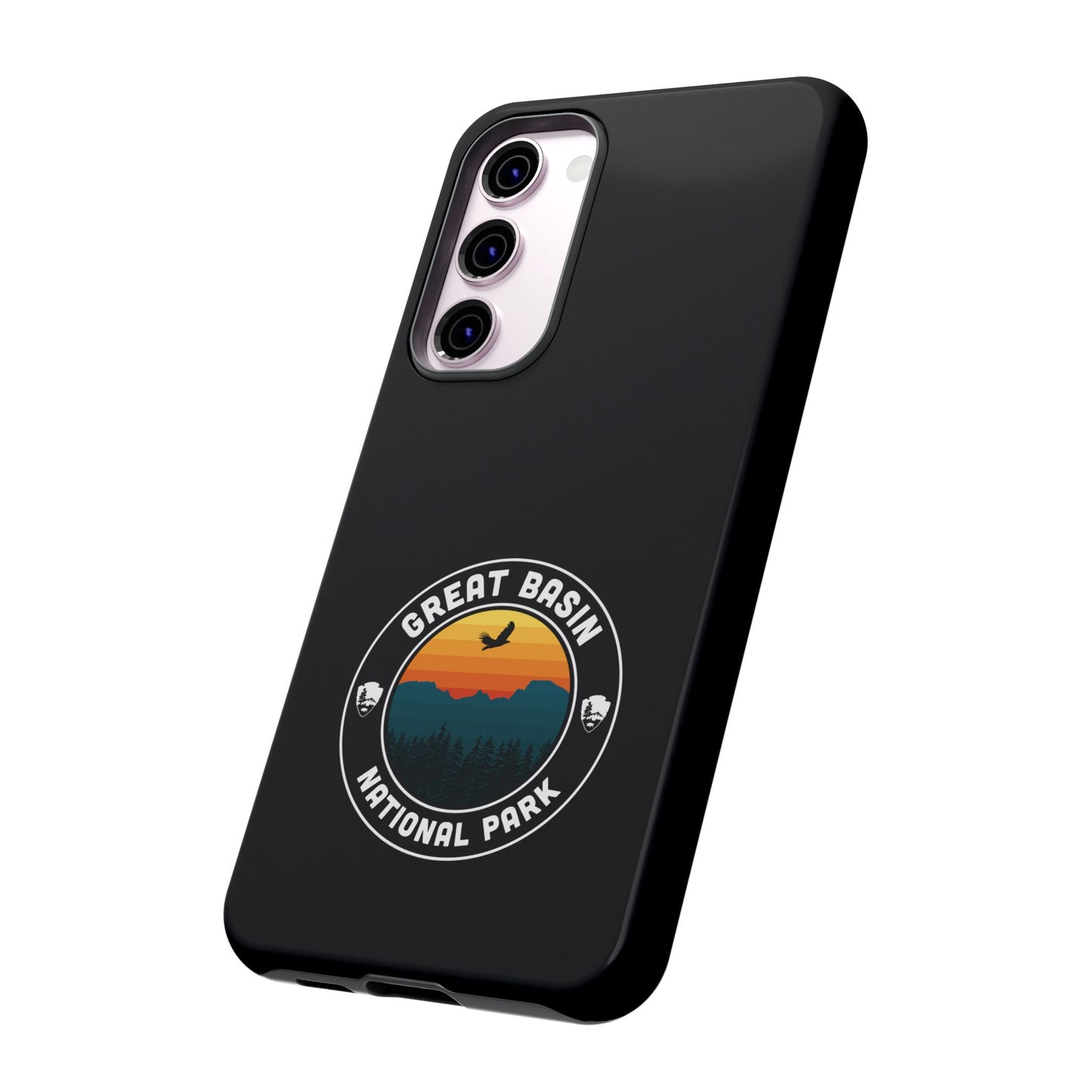 Great Basin National Park iPhone Case - Round Emblem Design