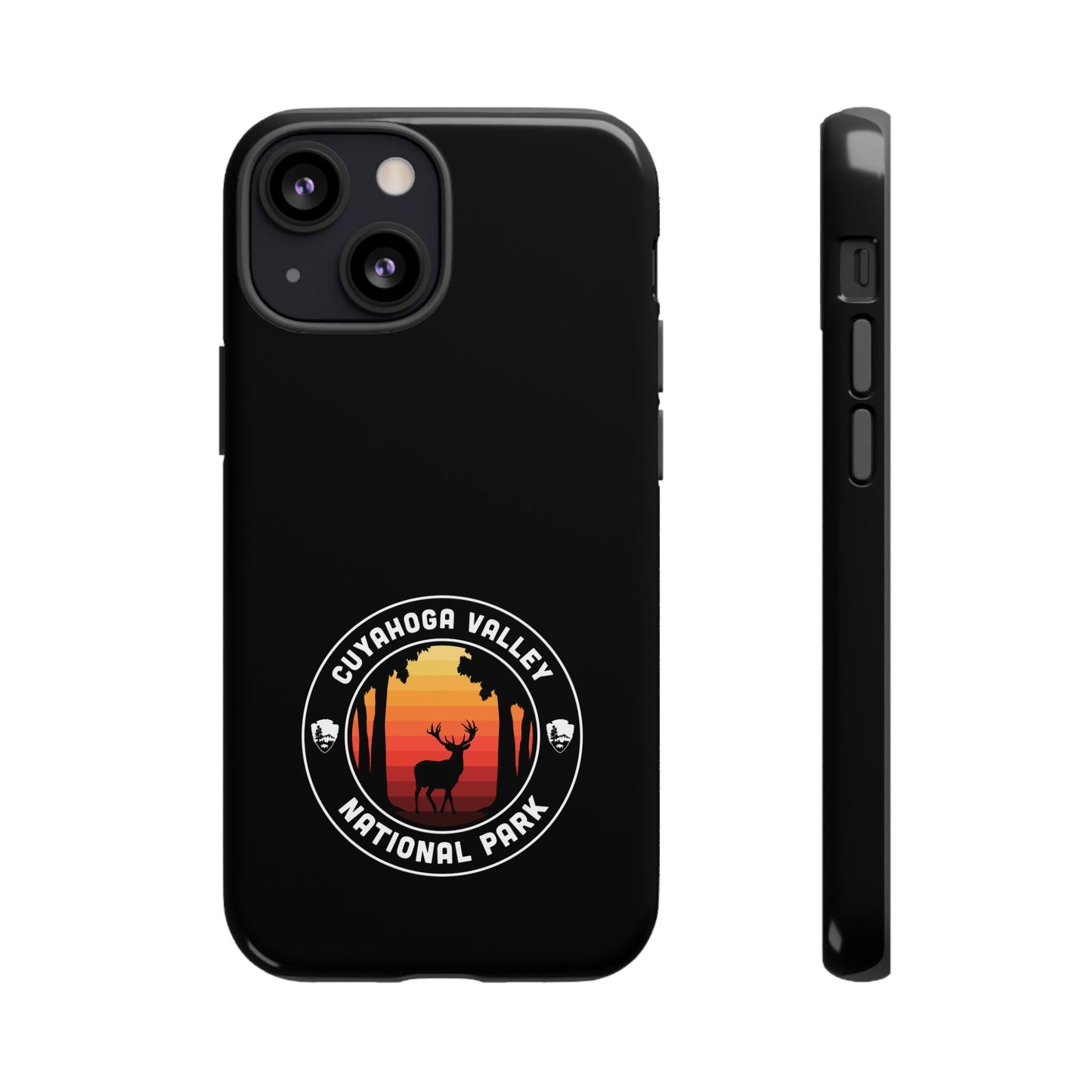 Cuyahoga Valley National Park Phone Case - Round Emblem Design