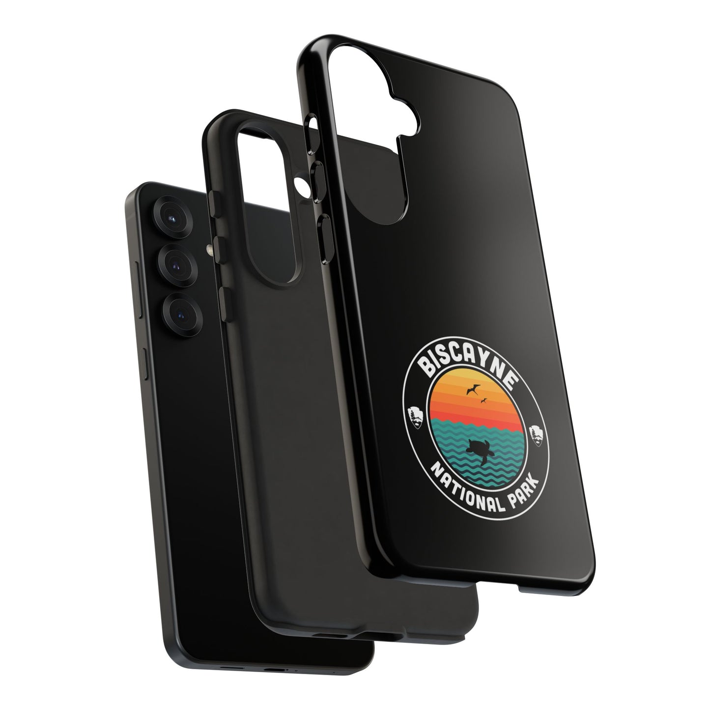 Biscayne National Park Phone Case - Round Emblem Design