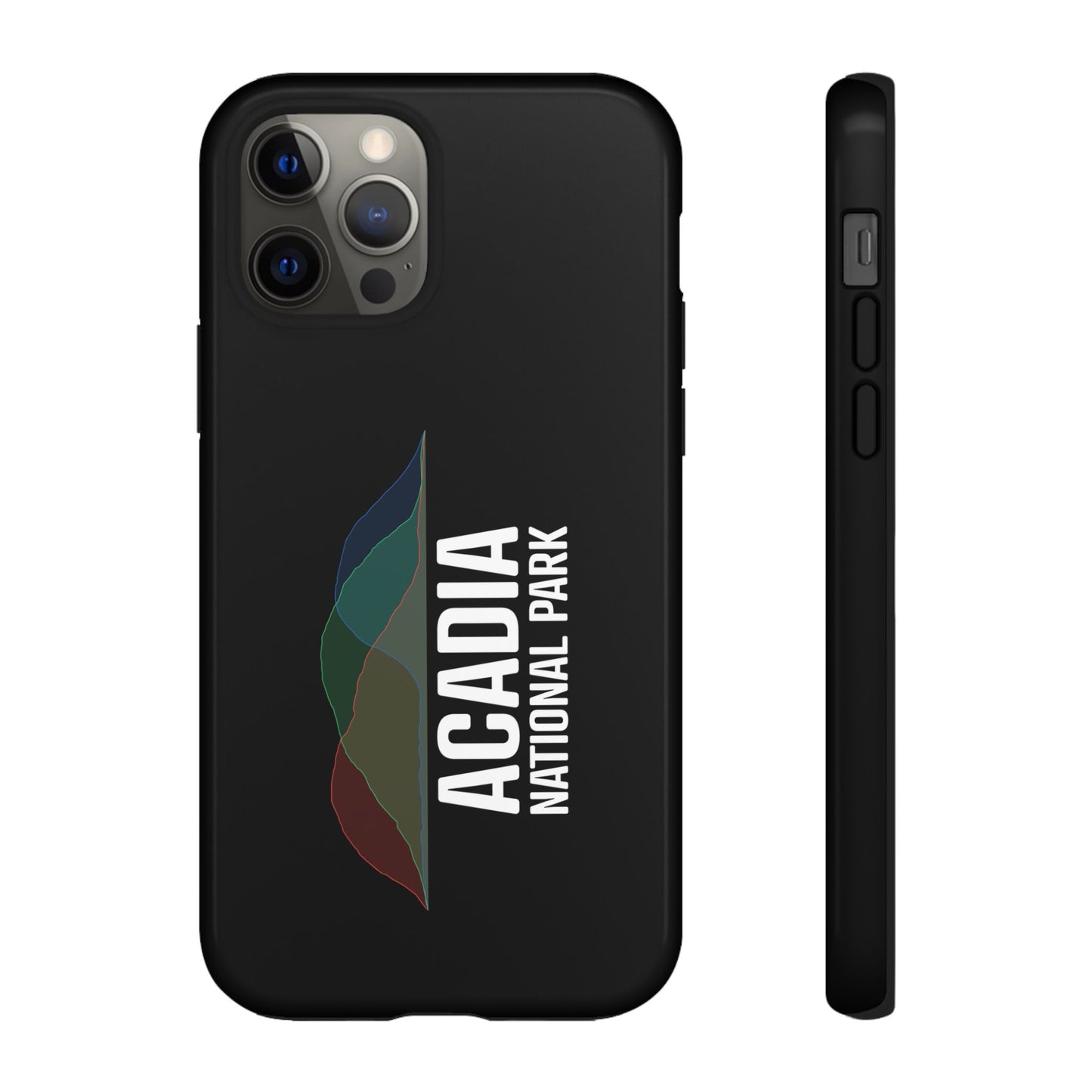 Acadia National Park Phone Case - Histogram Design