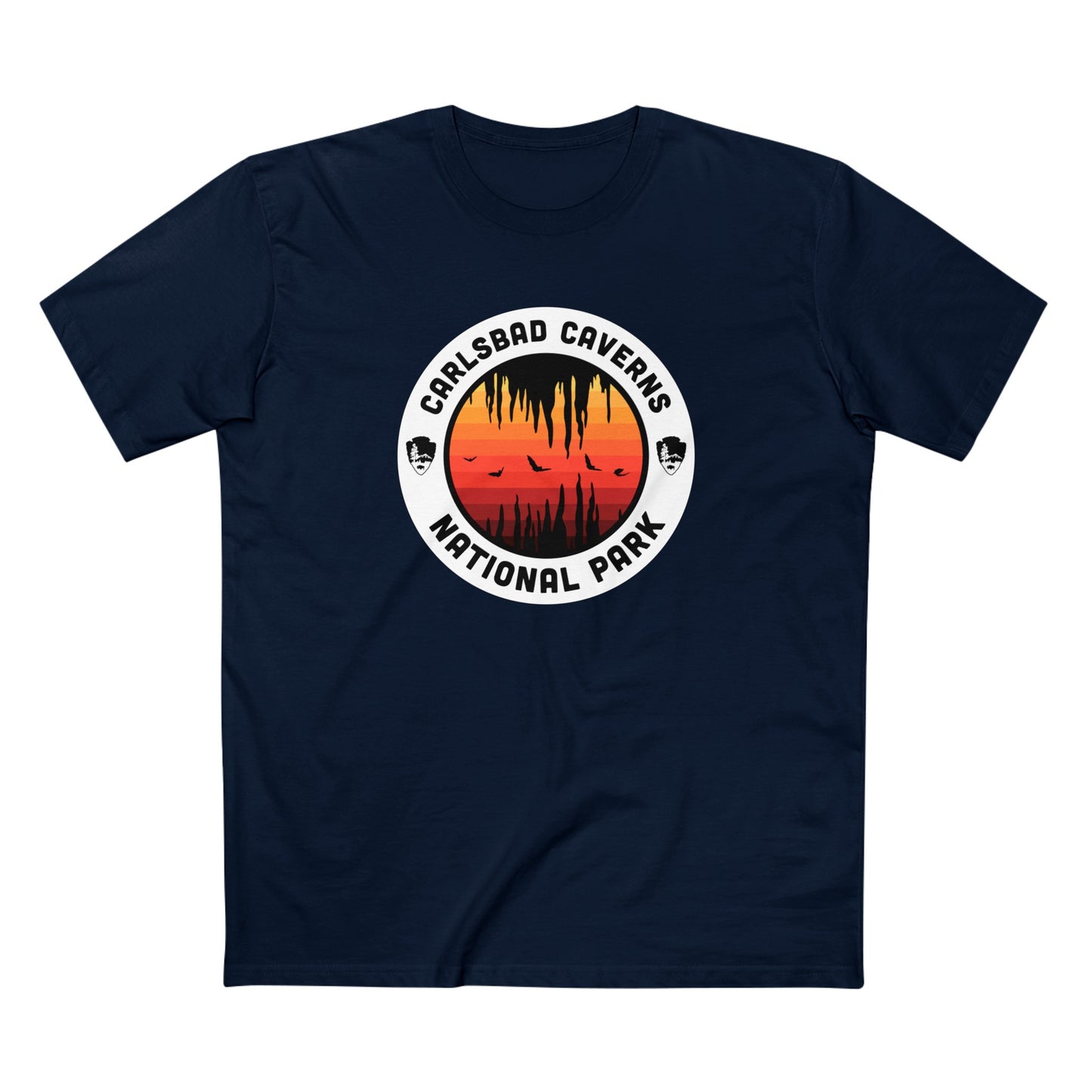 Carlsbad Caverns National Park - Round Badge Design