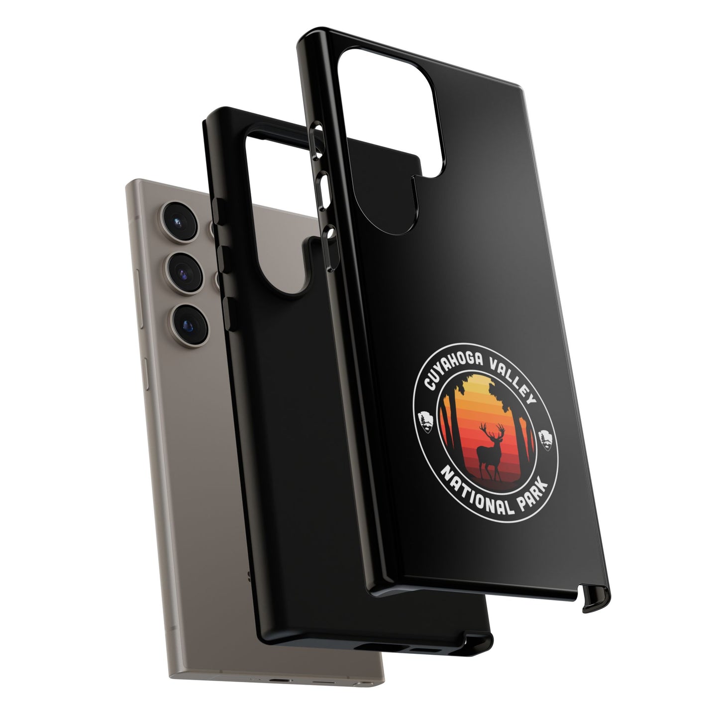 Cuyahoga Valley National Park Phone Case - Round Emblem Design