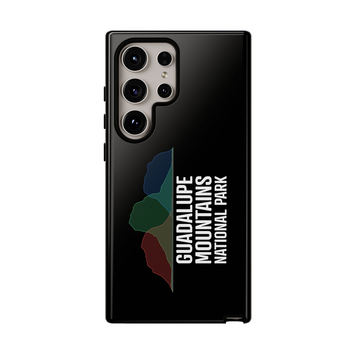 Guadalupe Mountains National Park Phone Case - Histogram Design