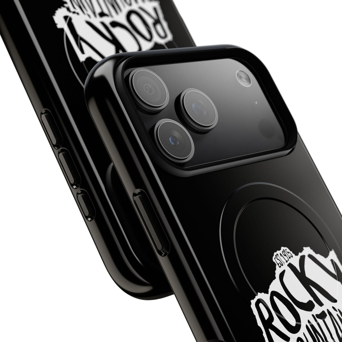 Rocky Mountain National Park iPhone Case with MagSafe - Map Design